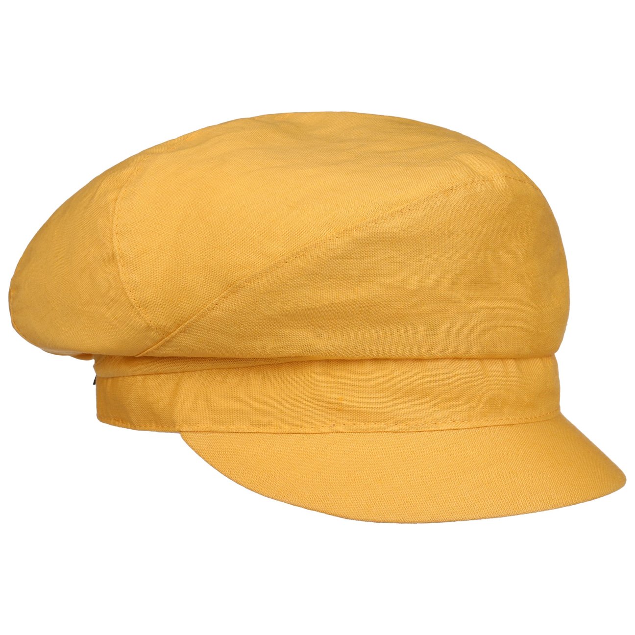 Bedacht Girls Yellow Farinova Newsboy Cap By