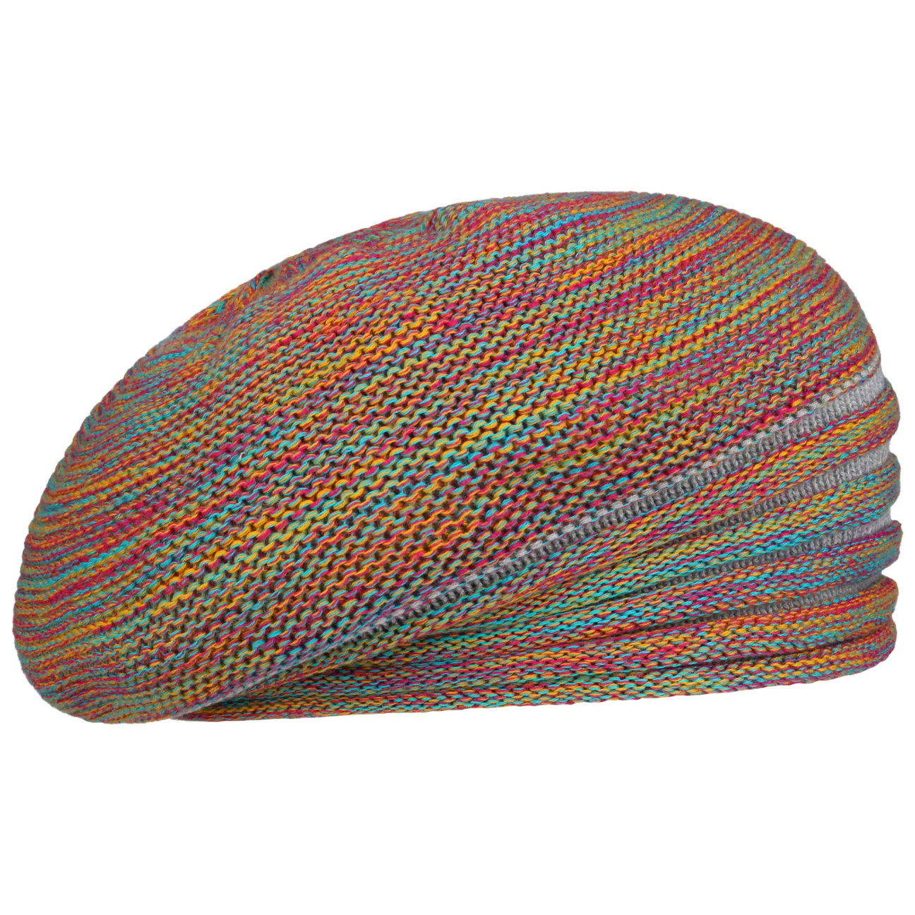 Bedacht Women's Mixed Colours Piment Multicolour Beret By