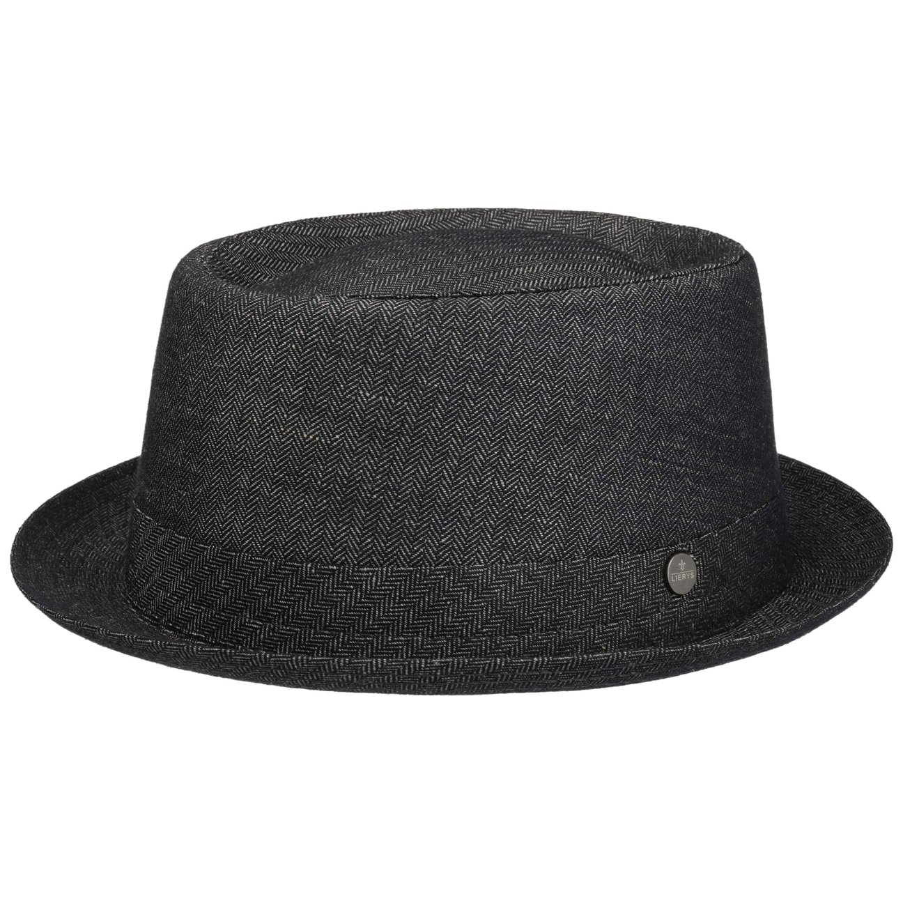 Lierys Anthracite Laramyre Pork Pie Cloth Hat By
