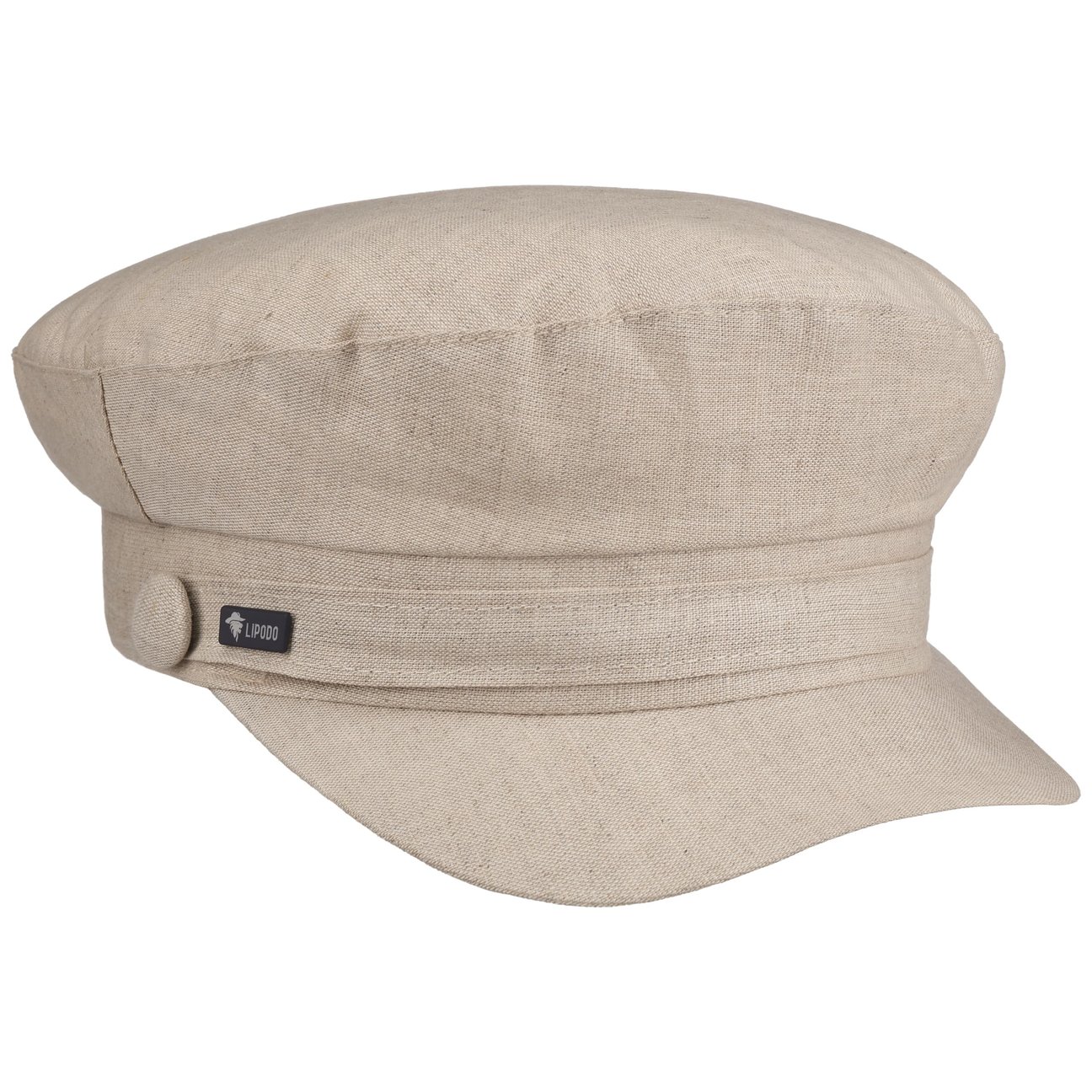 Lipodo Women's Beige Uni Linen Fisherman´S Cap By