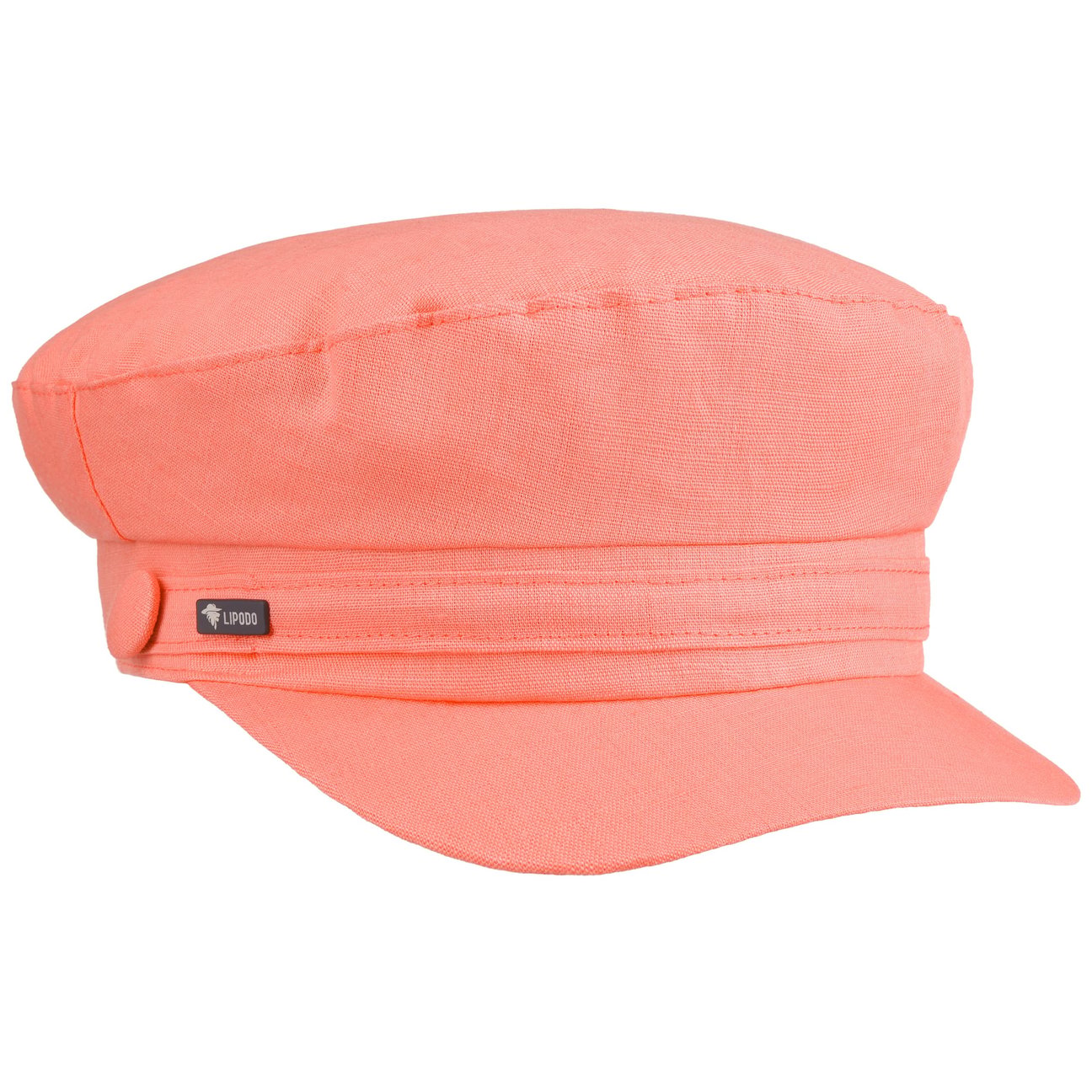 Lipodo Women's Coral Uni Linen Fisherman´S Cap By
