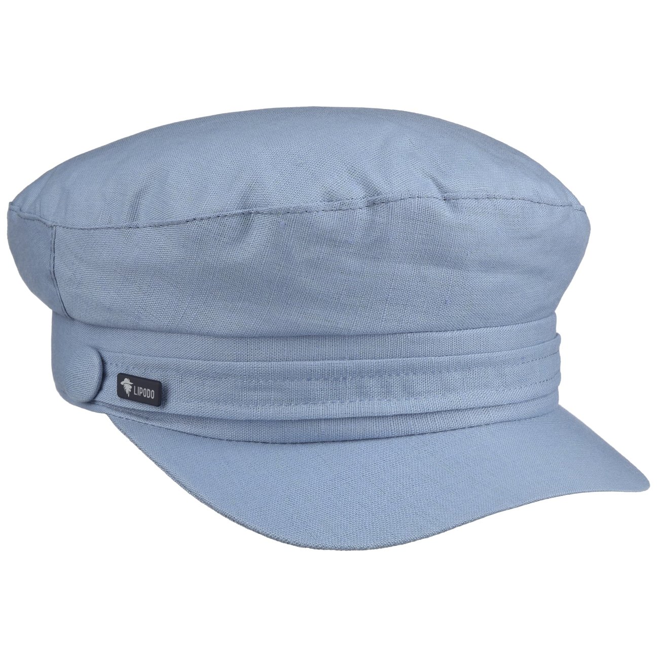 Lipodo Women's Light Blue Uni Linen Fisherman´S Cap By