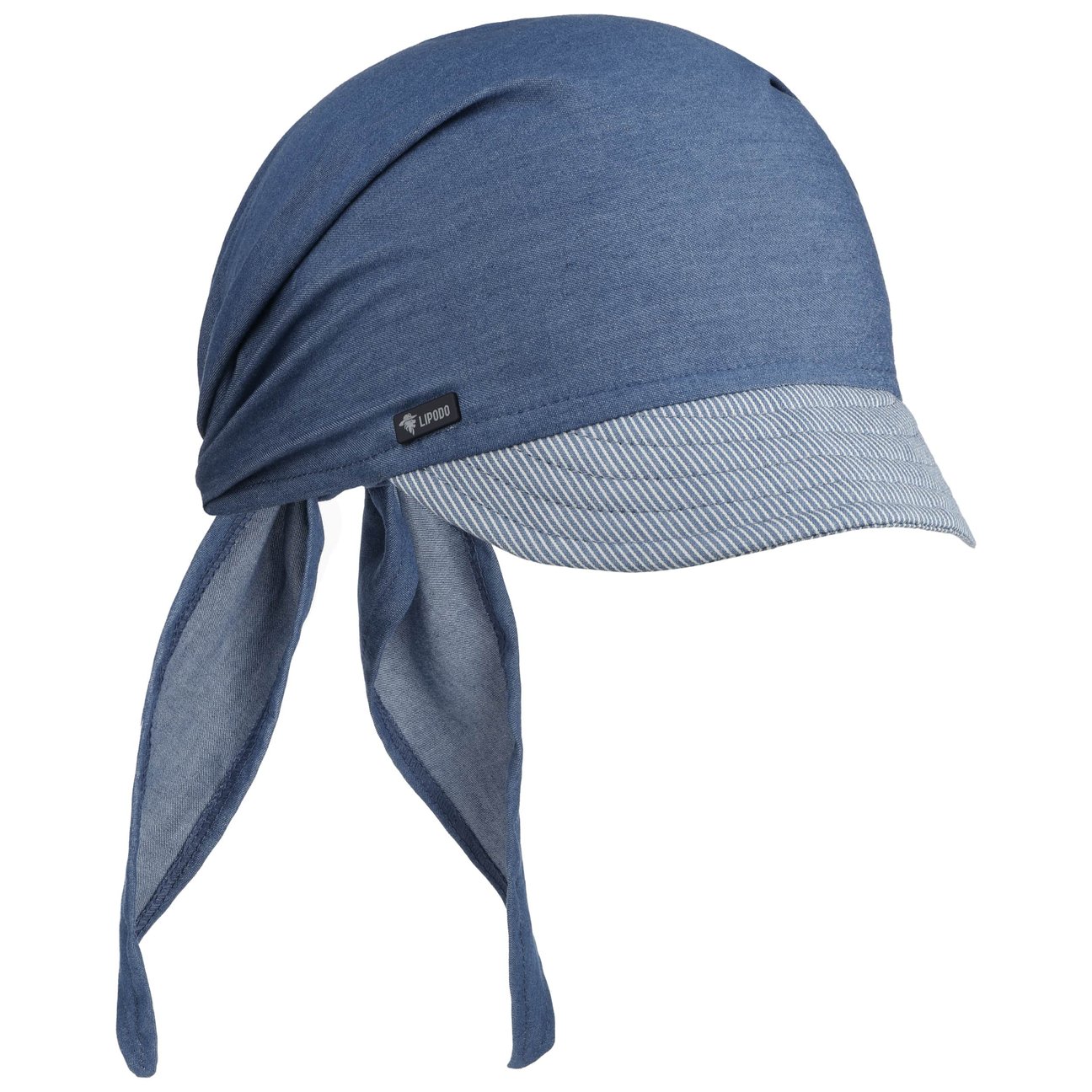 Lipodo Women's Denim Lolica Bandana Cap By