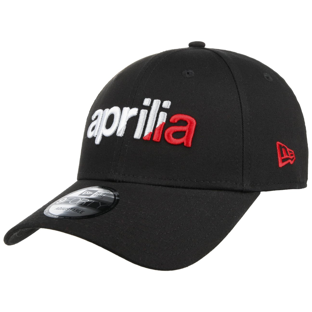 New Era Men's Black 9Forty Aprilia Piaggio Cap By