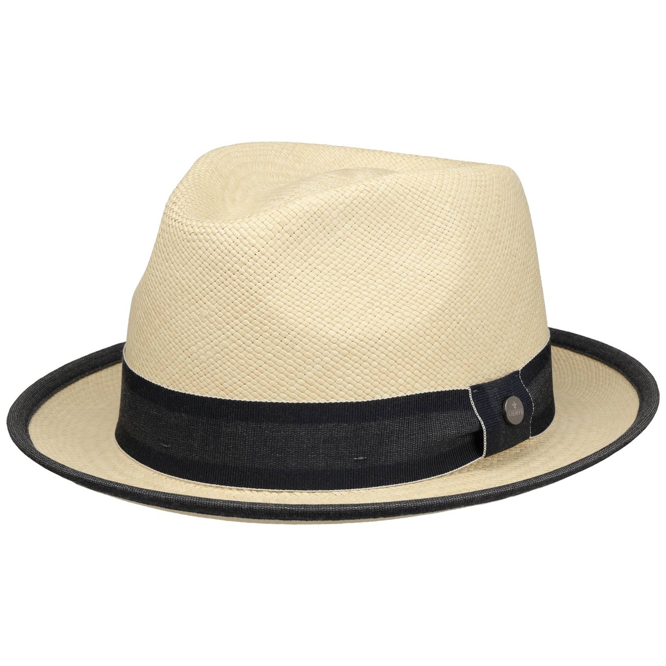 Lierys Women's Nature-Blue Denim Edge Player Panama Hat By
