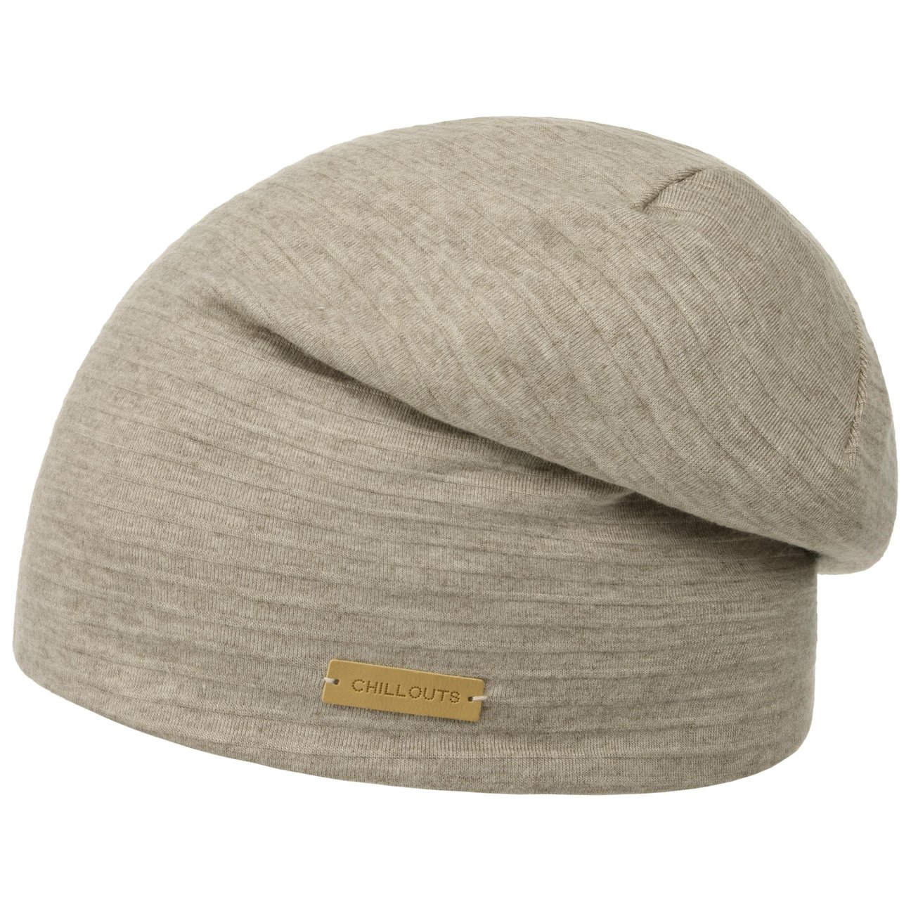 Chillouts Men's Light Green Pompei Cotton Mix Beanie Hat By