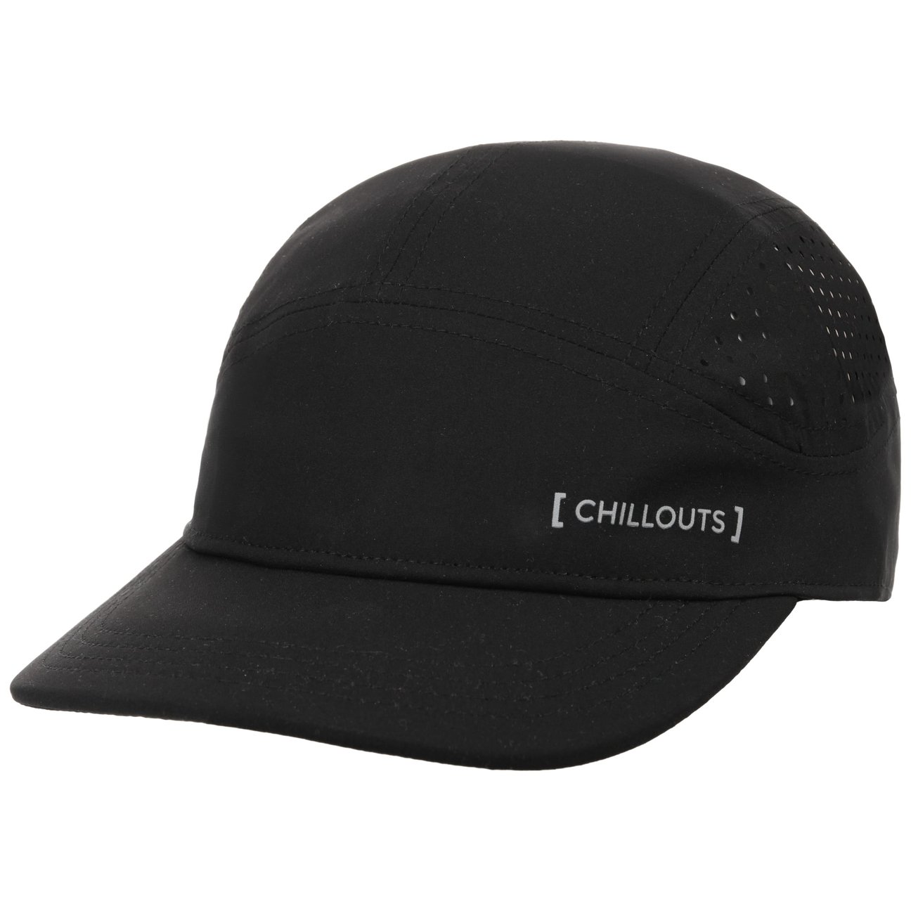 Chillouts Men's Black Volos Uv Cap By