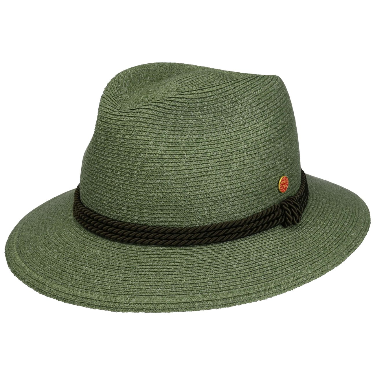 Mayser Women's Green Mathis Raffia Tyrolean Hat By