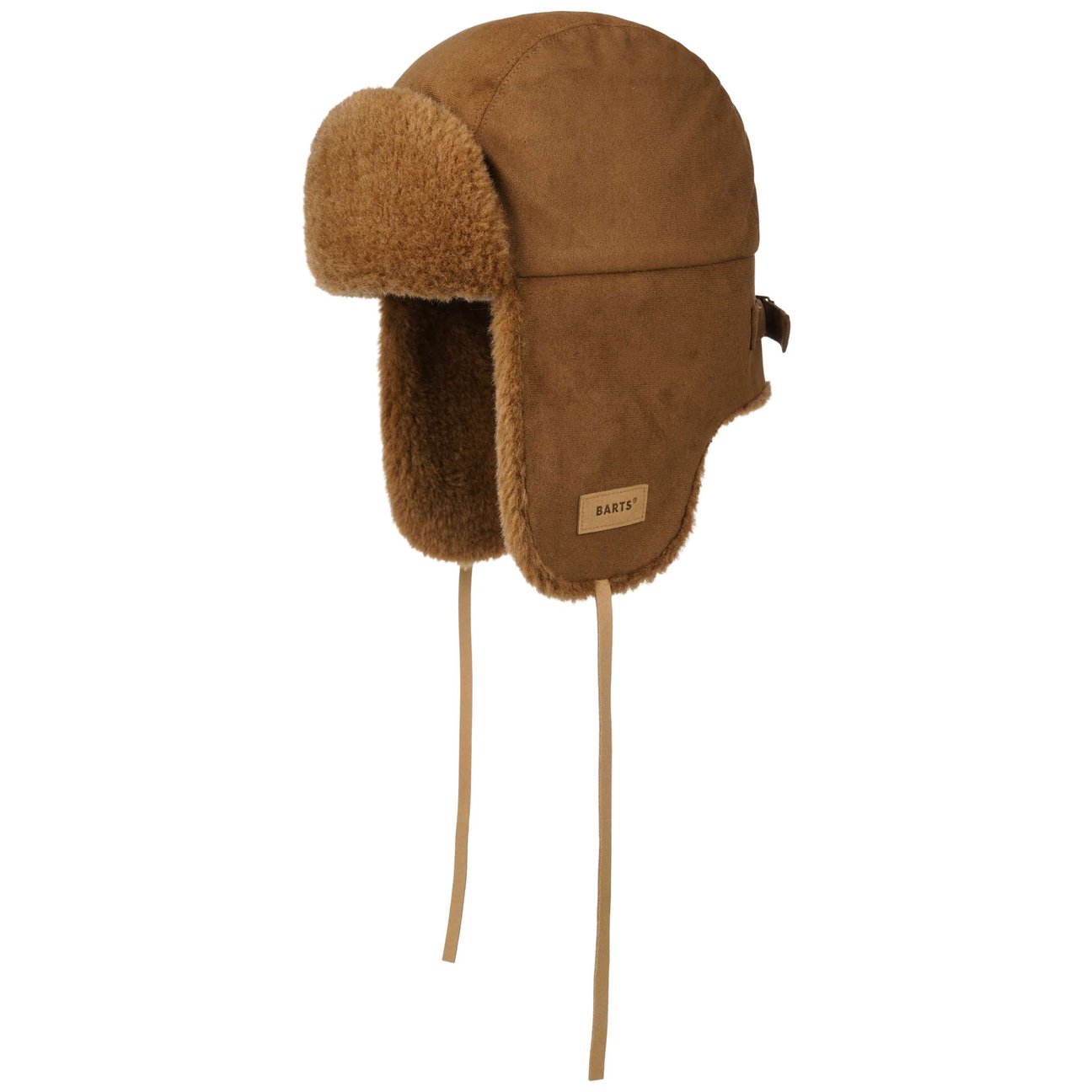 Barts Kegalle Bomber Trapper Hat for Women in Brown Leather, One Size Aviator Style Cold Weather Hat - Image 3