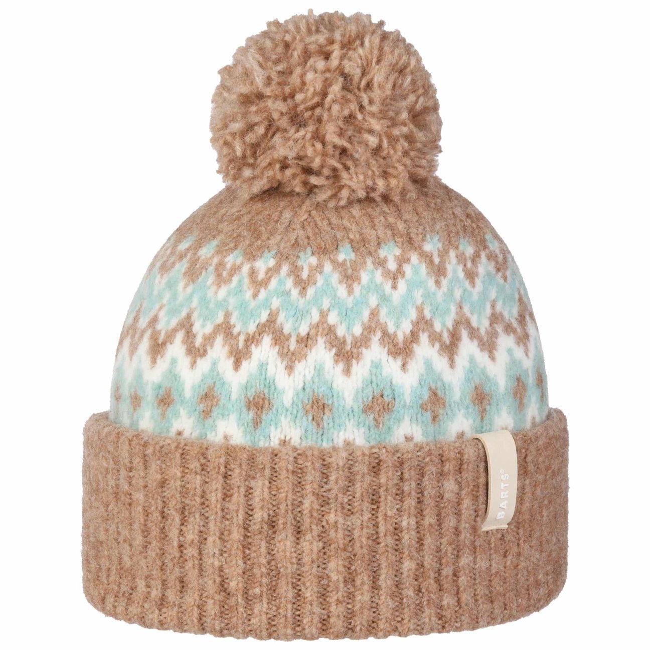Barts Women's Beige Nakarah Pompom Hat By
