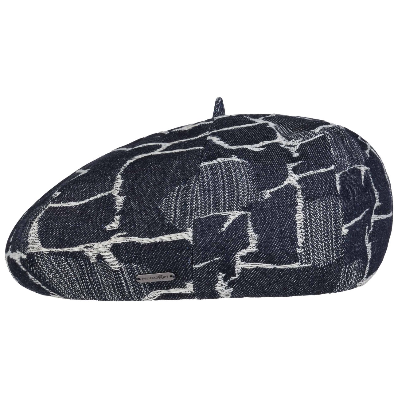 Mcburn Women's Denim Beret With Uv Protection By
