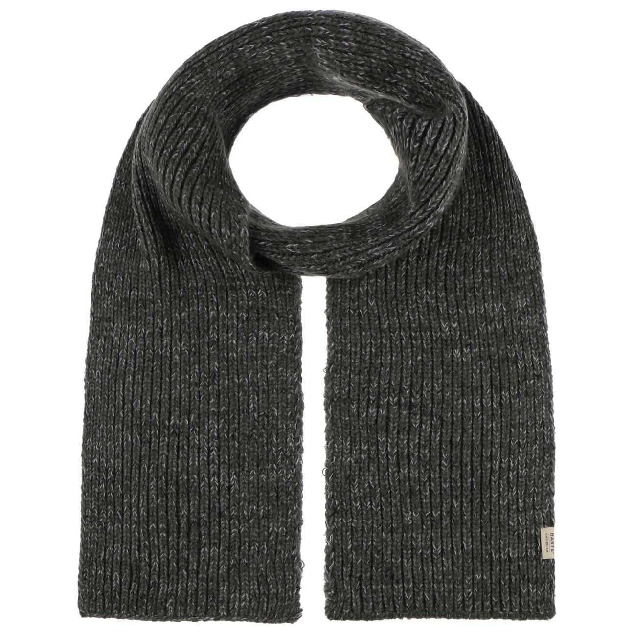 Barts Men's Olive Skaga Knit Scarf By