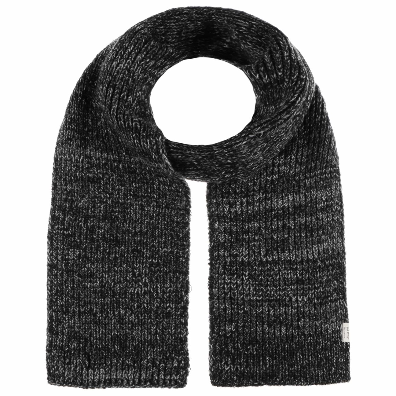 Barts Men's Anthracite Skaga Knit Scarf By