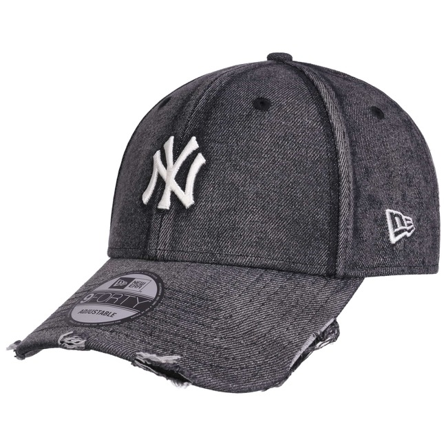 9Forty Acid Wash Denim Yankees Cap by New Era - £35.95