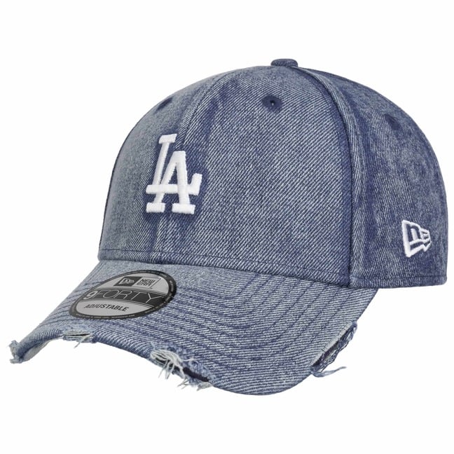 9Forty Acid Wash Denim Dodgers Cap by New Era - £35.95
