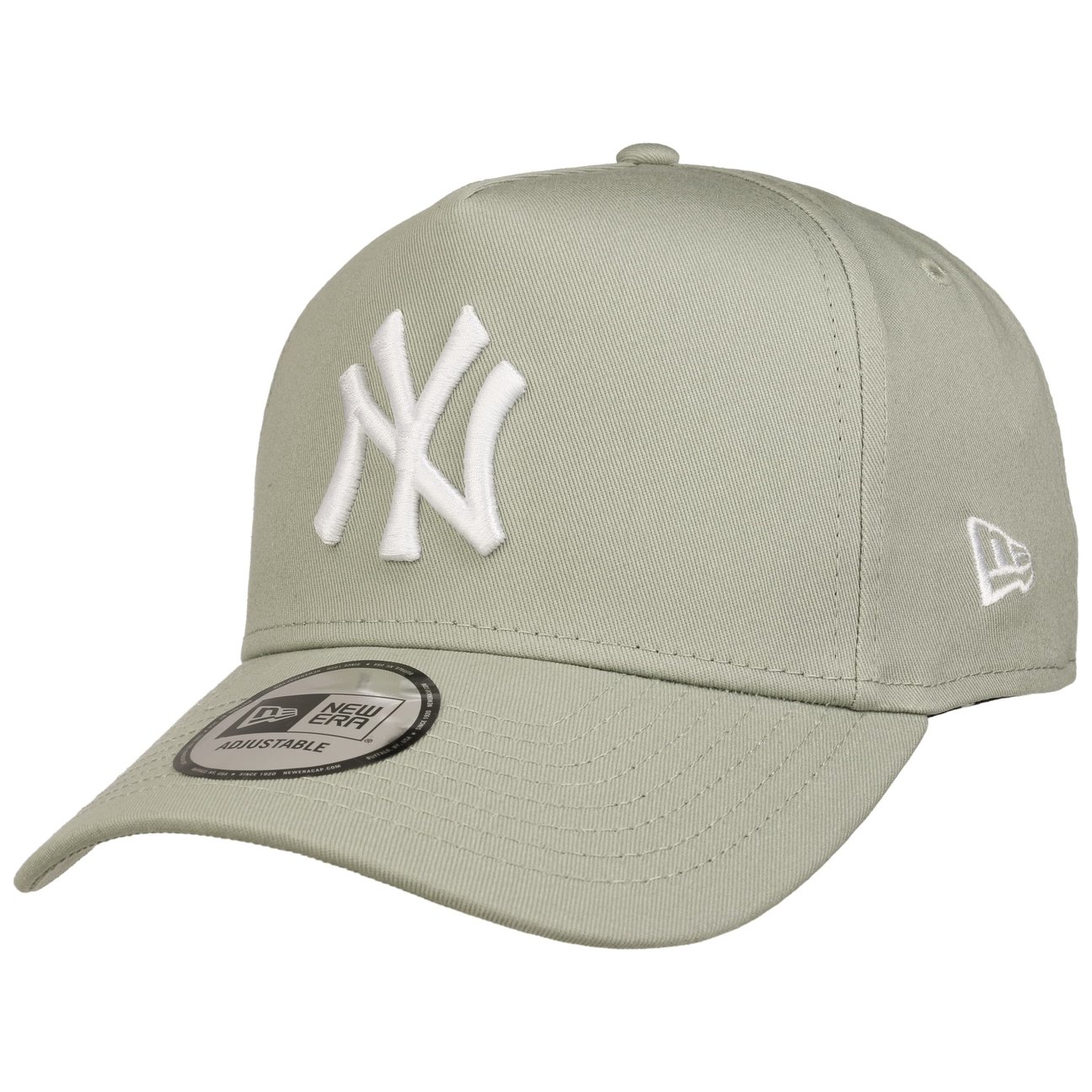 New Era Men's Olive League Ess E-Frame Ny Yankees Cap By