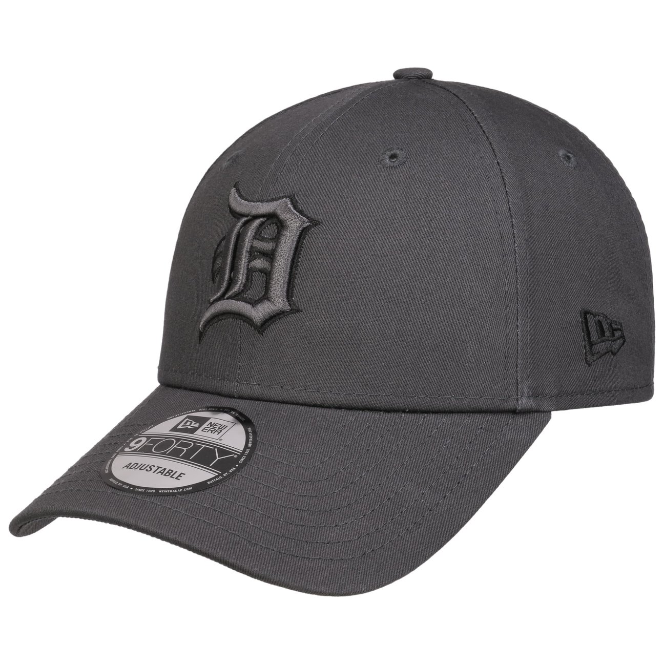 New Era Men's Black 9Forty Team Outline Tigers Cap By