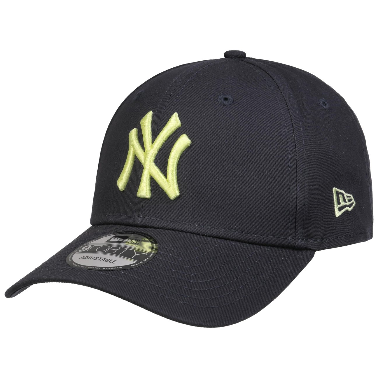 New Era Men's Navy 9Forty League Ess Yankees Mlb Cap By