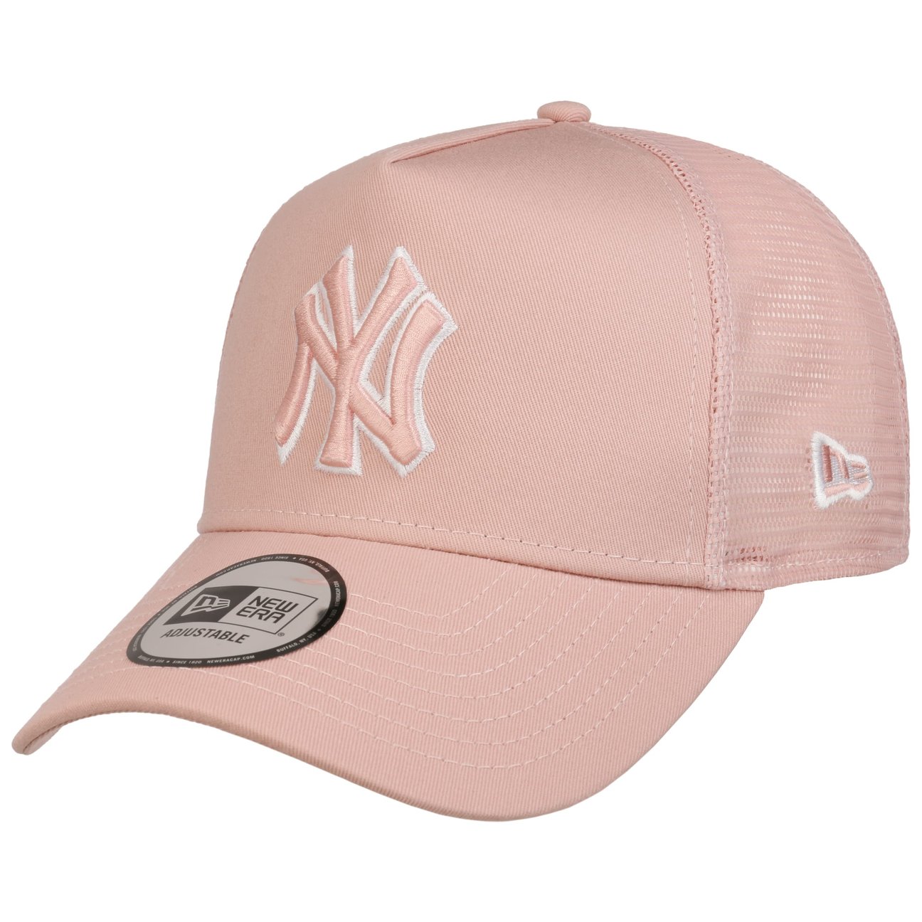 New Era Women's Rose Outline Ef Ny Yankees Trucker Cap By