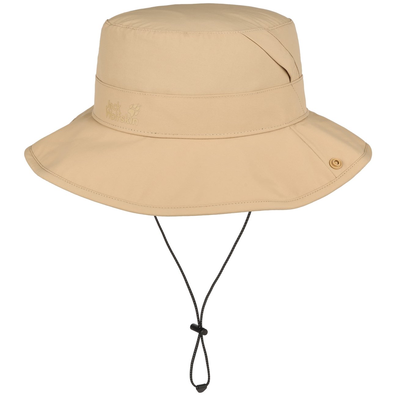 Jack Wolfskin Women's Beige Uni Bucket Mesh Cloth Hat By