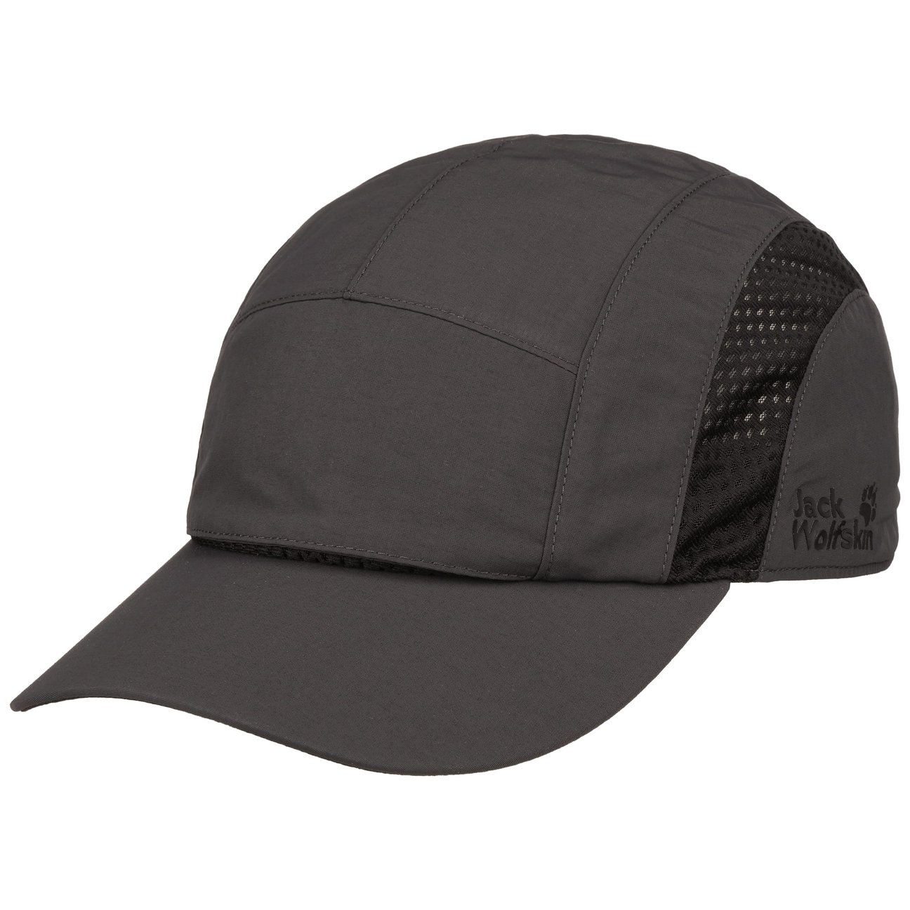 Jack Wolfskin Black Uni Vent Mesh Cap By