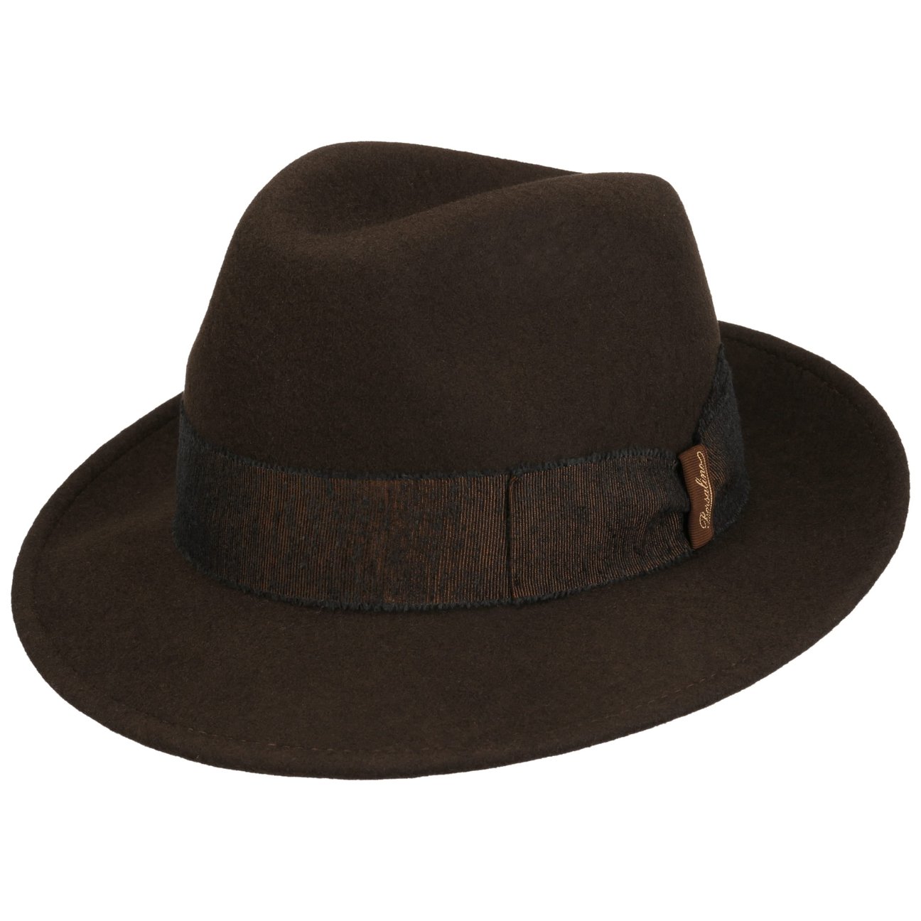 Borsalino Men's Dark Brown Ricky Bogart Hat By