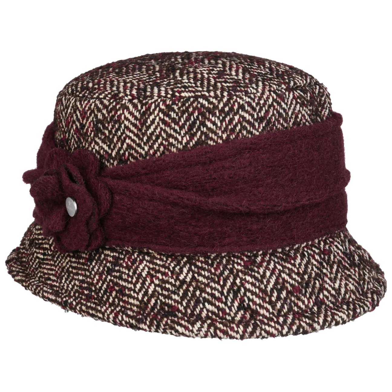 Lierys Women's Bordeaux Saluna Wool Hat By