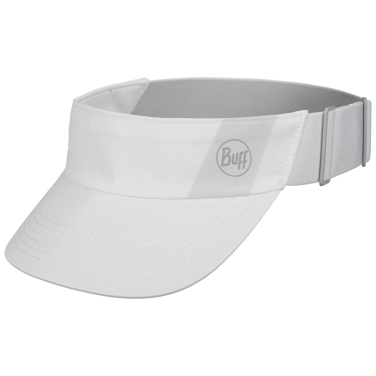 Buff Women's White Solid Speed Visor By