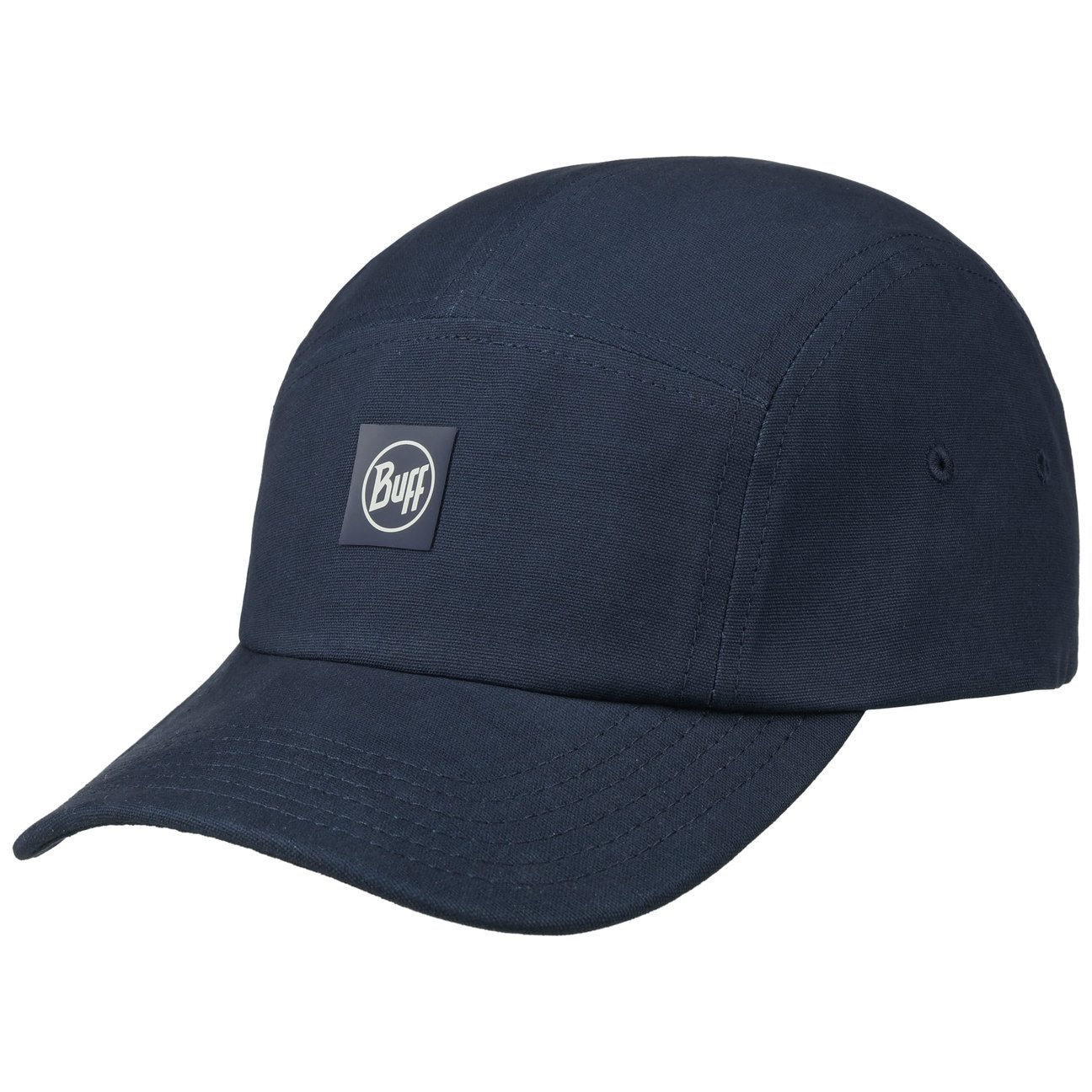 Buff Women's Navy 5 Panel Venture Solid Camel Cap By