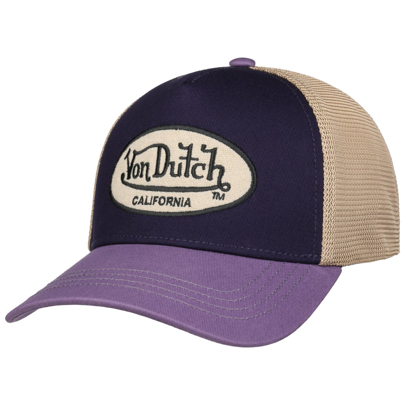 Von Dutch Men's Lilac Trucker Cap By