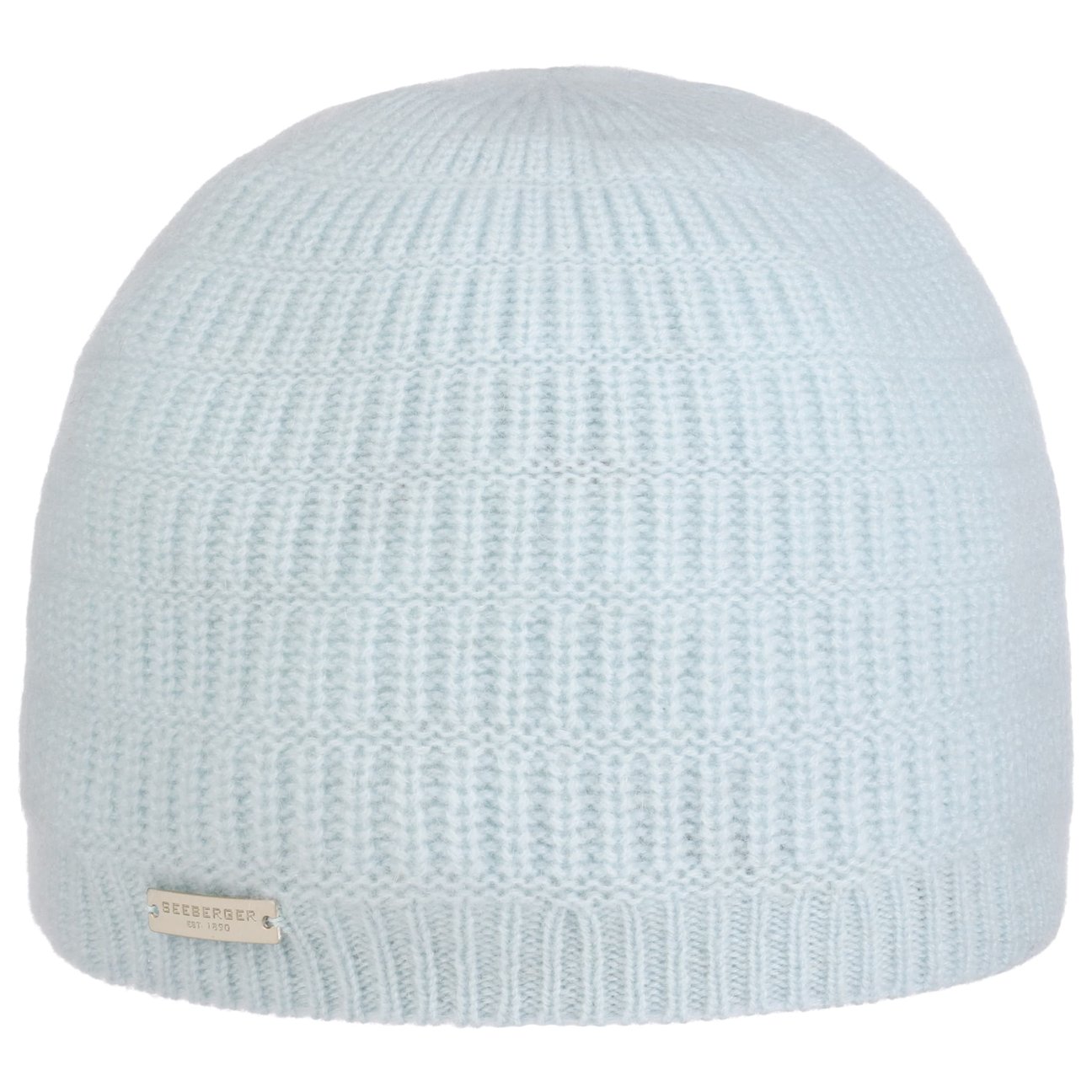 Seeberger Women's Light Blue Lieke Cashmere Beanie Hat By