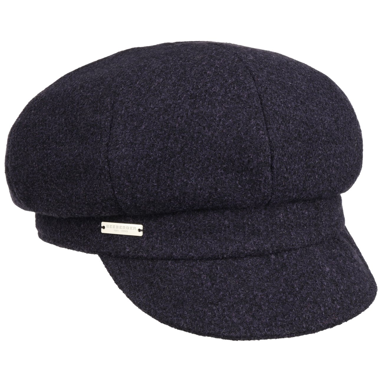 Seeberger Women's Navy Marit Newsboy Cap By