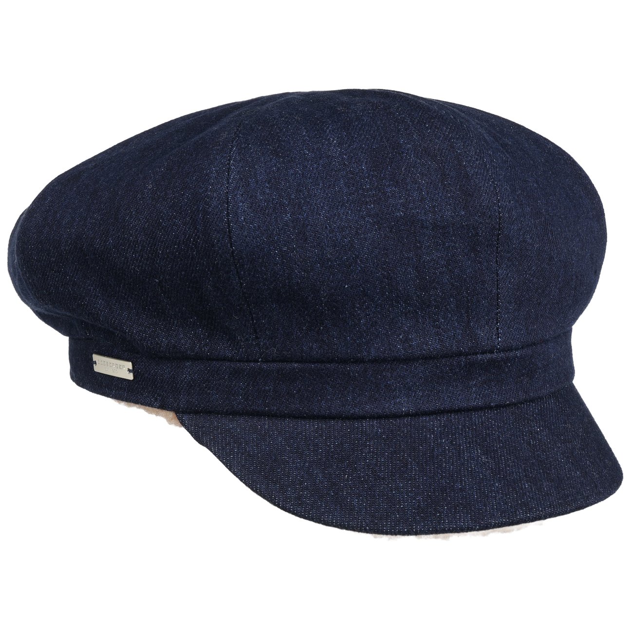 Seeberger Women's Denim Stiva Newsboy Cap By