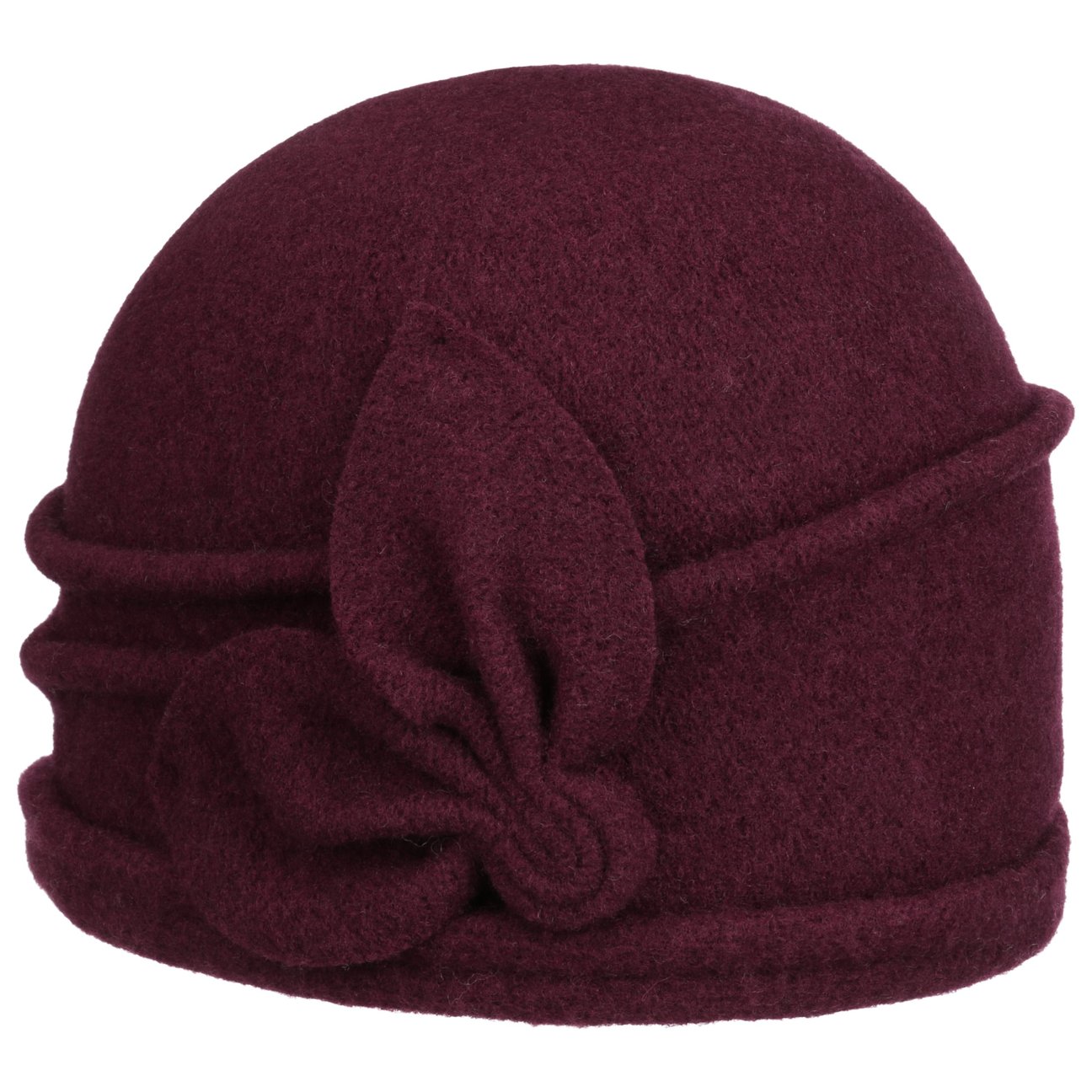 Seeberger Women's Bordeaux Jorina Milled Wool Hat By