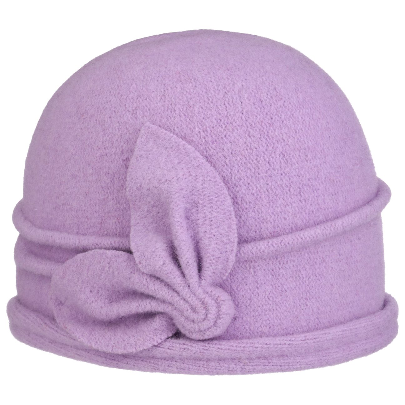 Seeberger Women's Purple Jorina Milled Wool Hat By