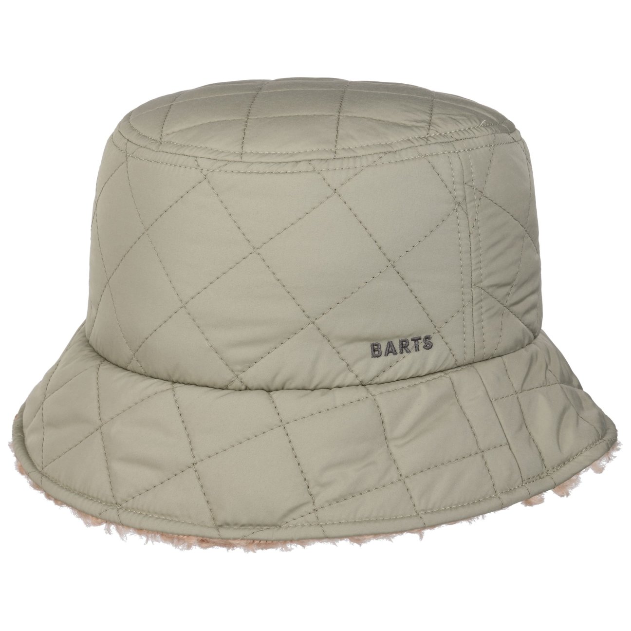 Barts Women's Mint Green Erola Quilt Bucket Rain Hat By