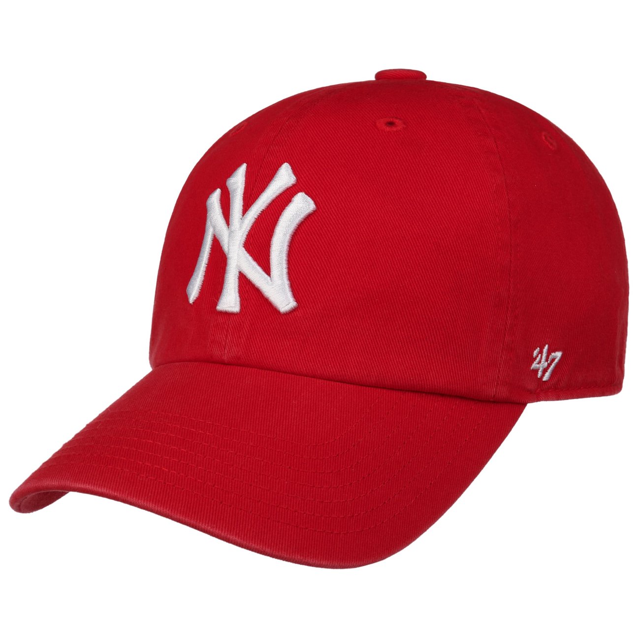 47 Brand Boys Red Clean Up Yankees Kids Cap By
