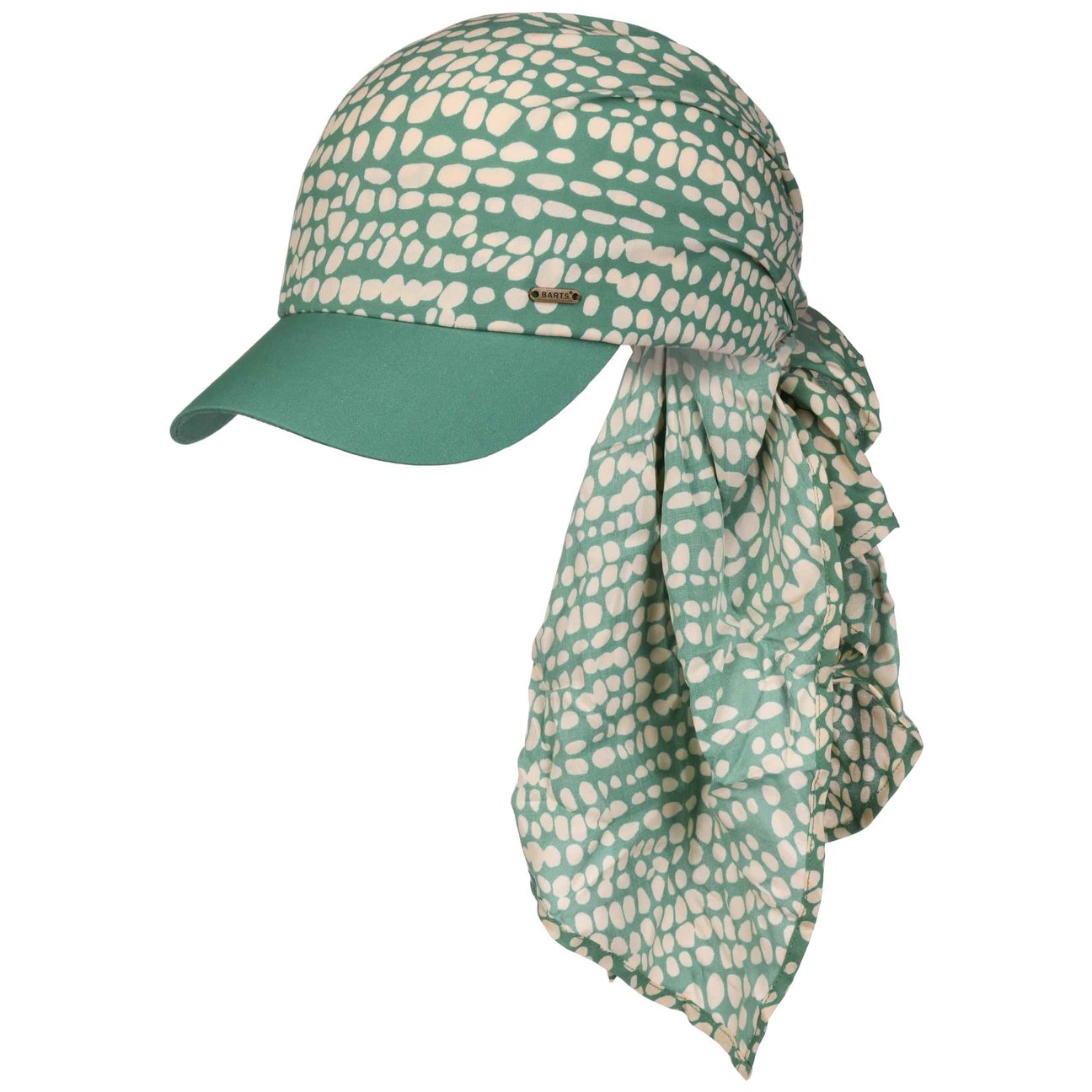 Barts Women's Green Solacer Pebbles Bandana Cap By