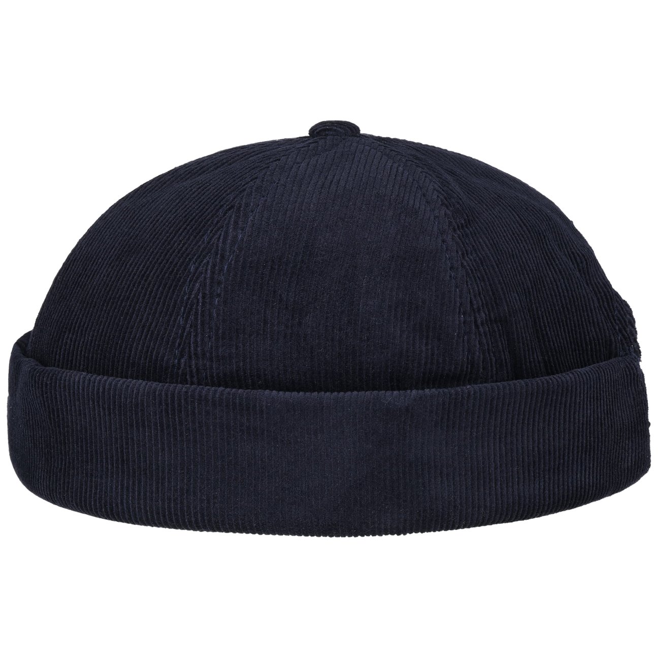 Lipodo Navy Corduroy Docker Hat By