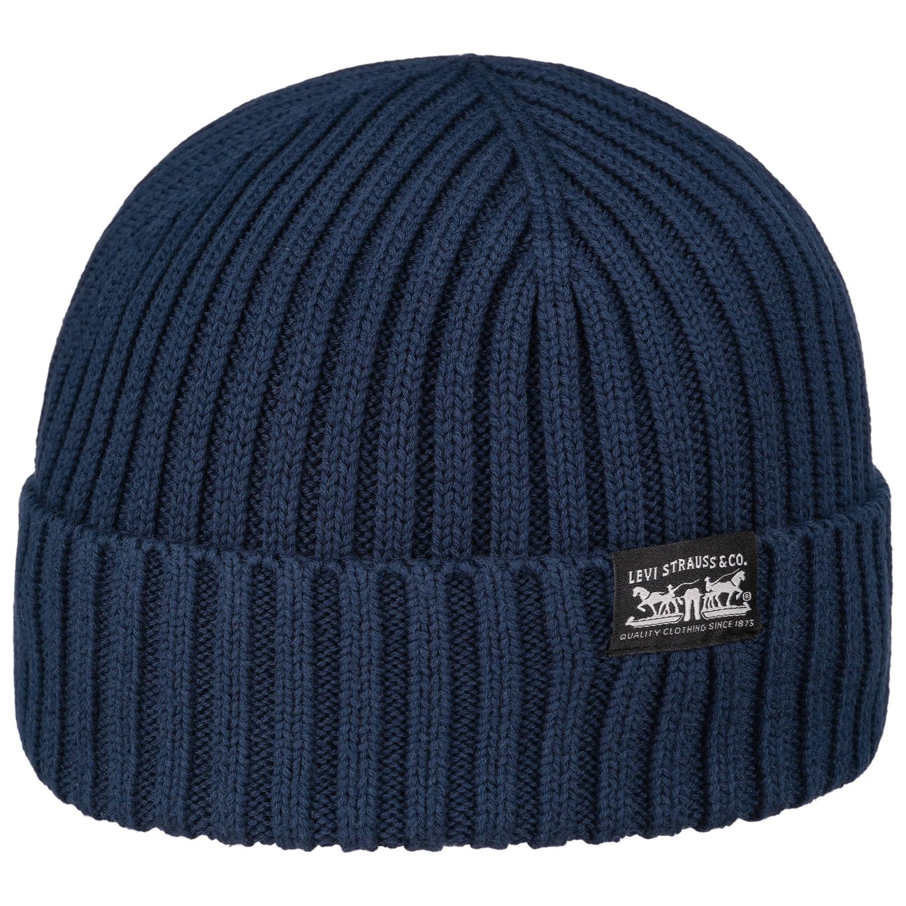 LeviS® Men's Navy Sunset Beanie With Cuff By