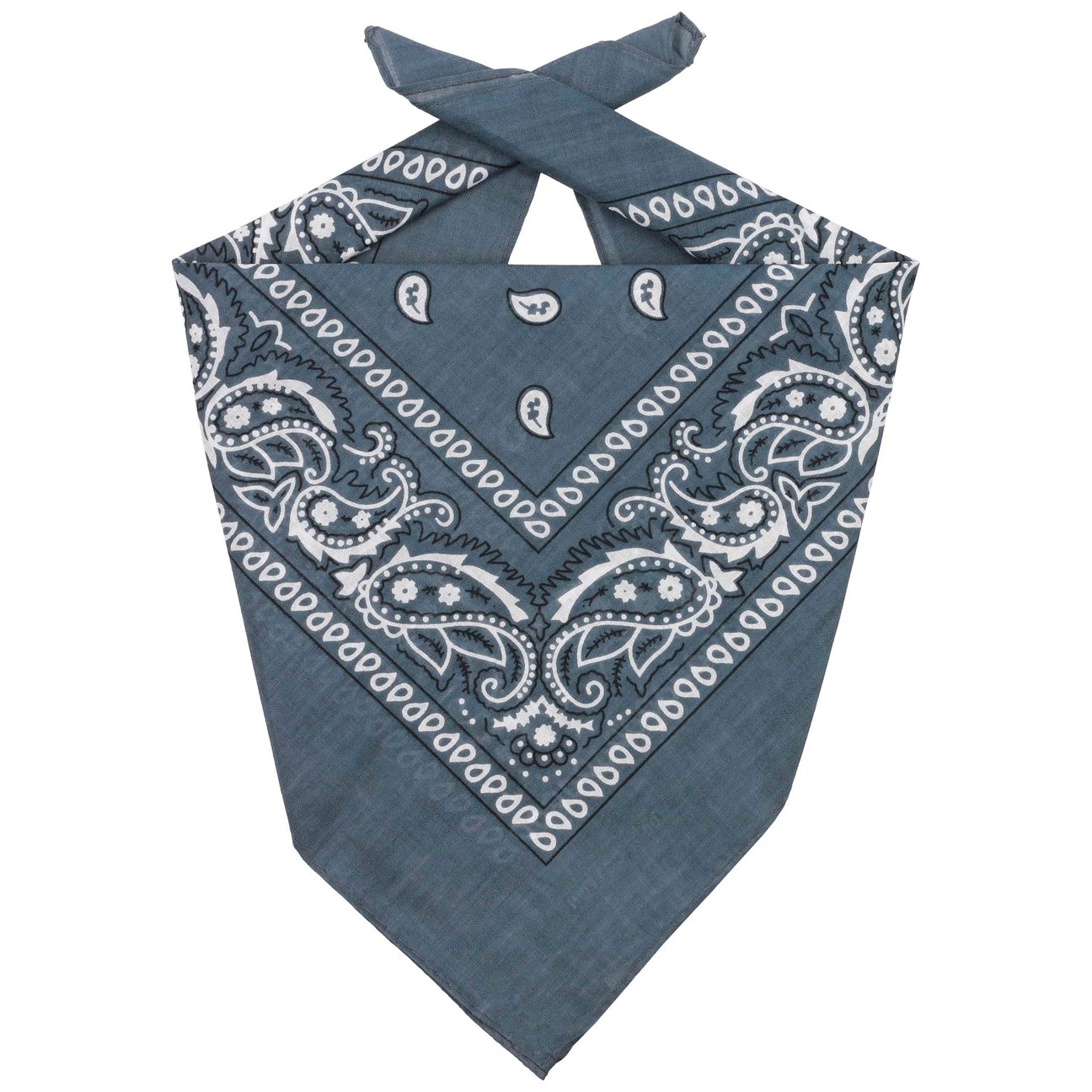 Lipodo Unisex Grey Bandana Headscarf By