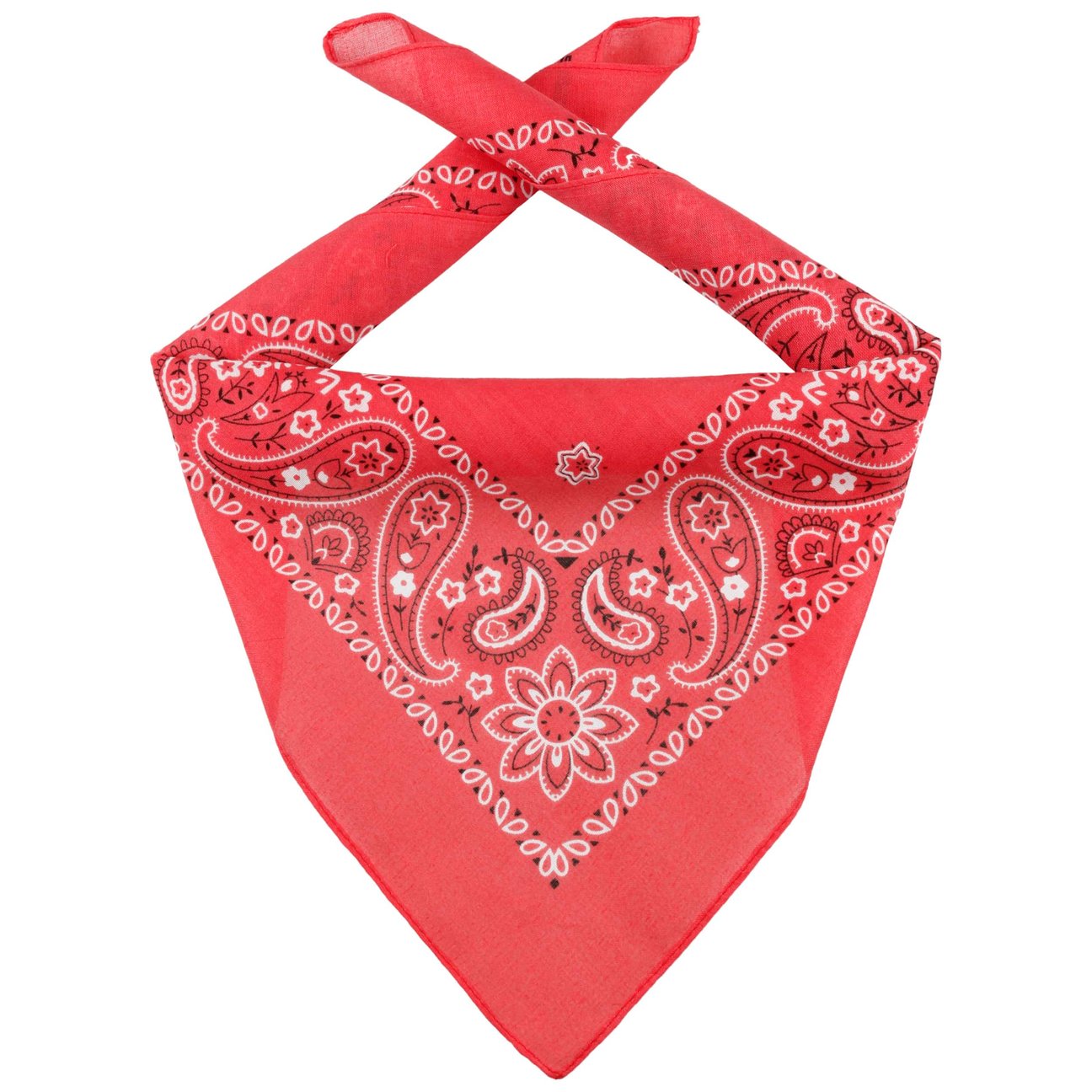 Lipodo Unisex Coral Bandana Headscarf By