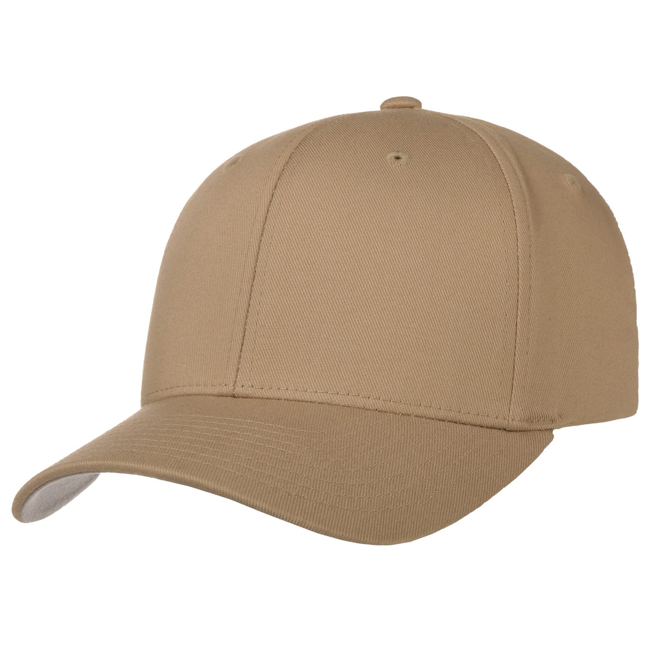 Hatshopping.co.uk Unisex Beige Spandex Flexfit Cap