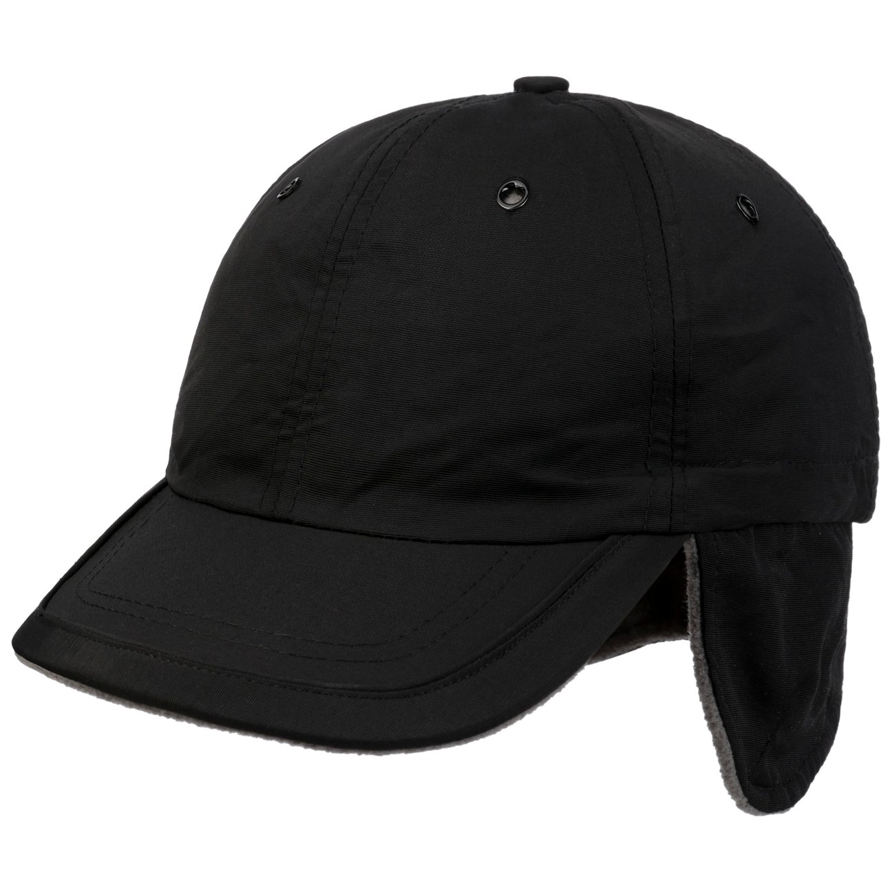 Atlantis Headwear Unisex Noir Winter Baseball Cap Techno Flap-S - Image 2