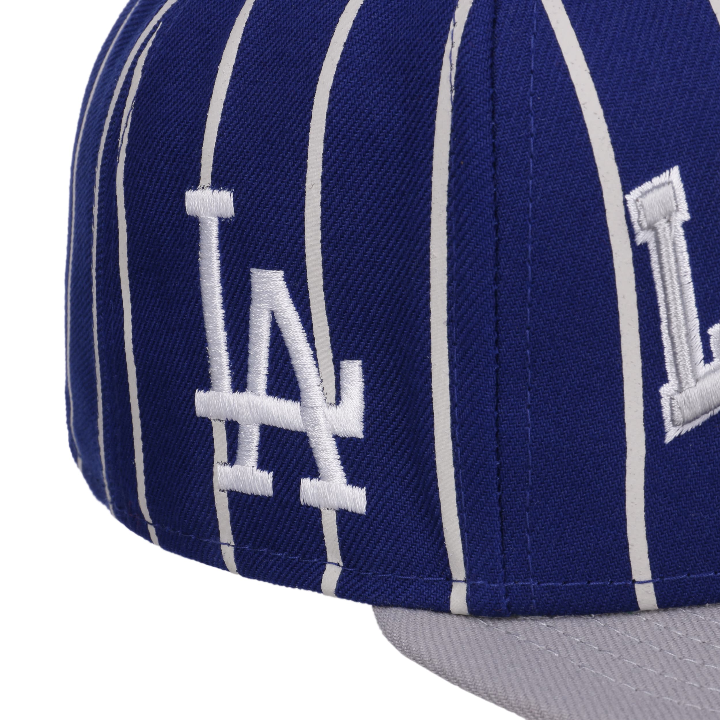 New Era x MLB Off White Brooklyn Dodgers Pinstripe 59fifty Fitted