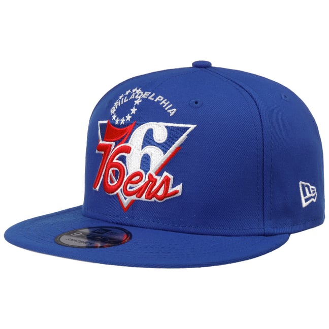 9Fifty NBA Tip-Off 76ers Cap by New Era Col. Blue, Size One Size