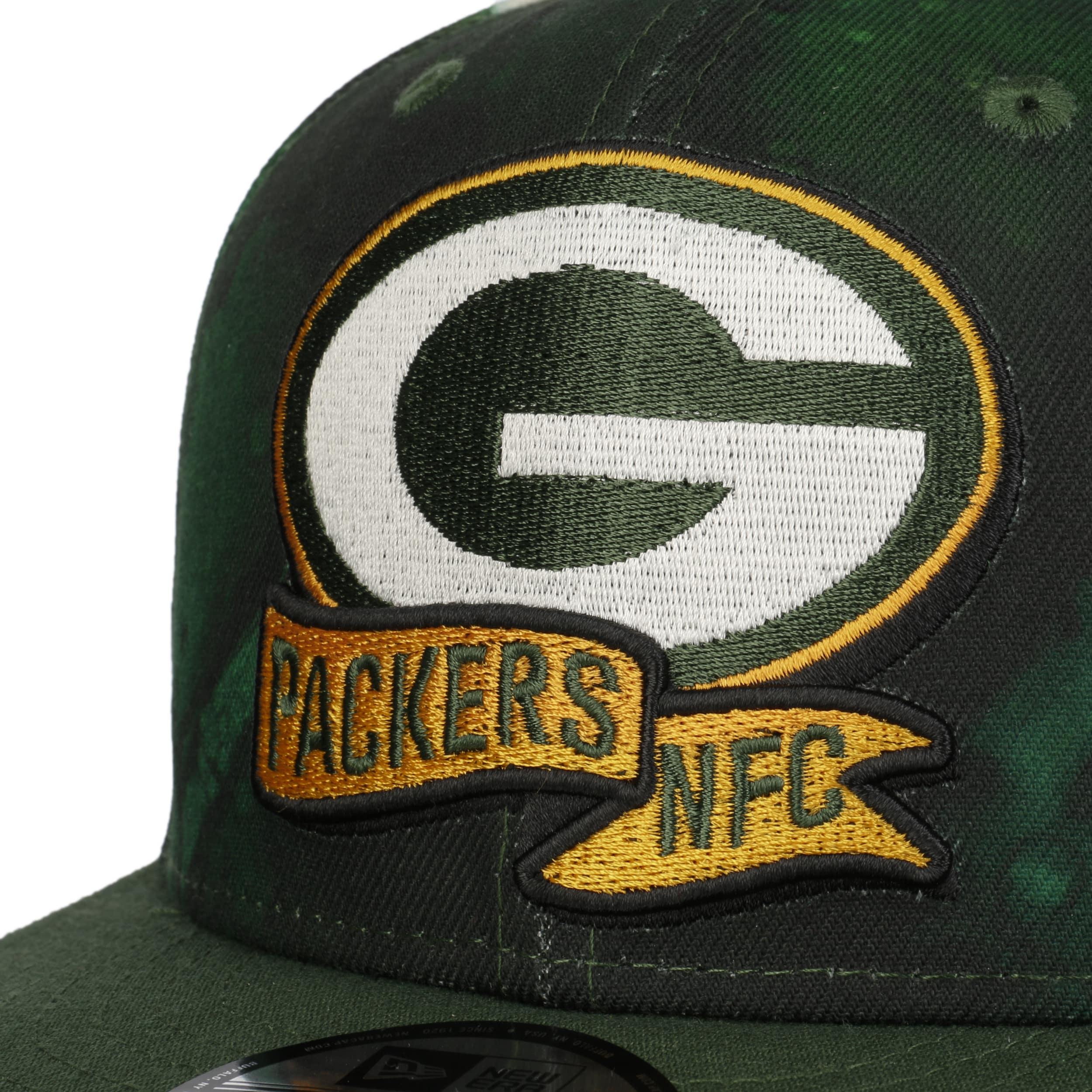 NEW ERA NFL23DRAFT950CW Men's Green Bay Packers 2023 NFL Draft 9FIFTY  Snapback Adjustable Hat