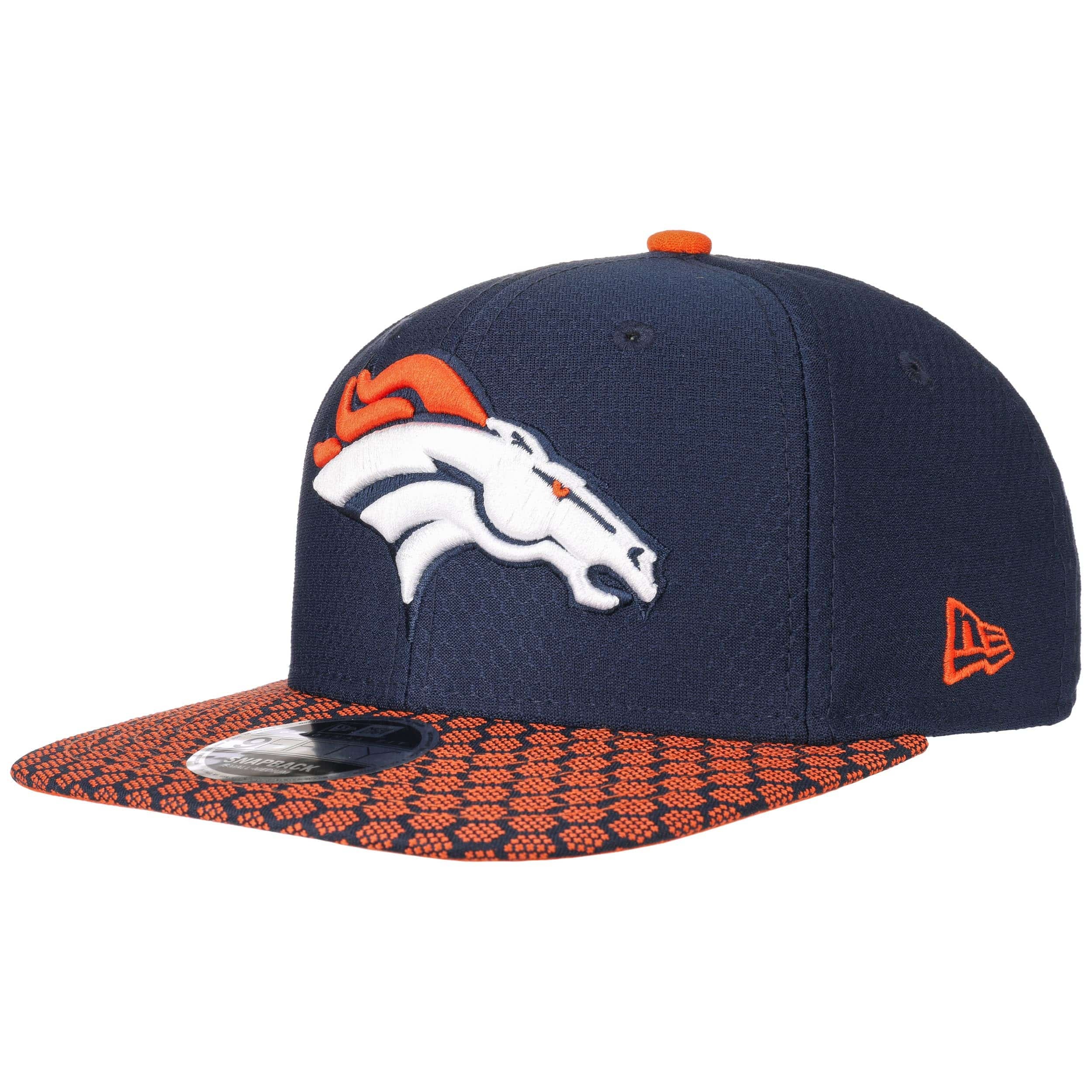 Denver Broncos Weed Brim 9FIFTY New Era SnapBack "D" Logo Orange  / Blue / White