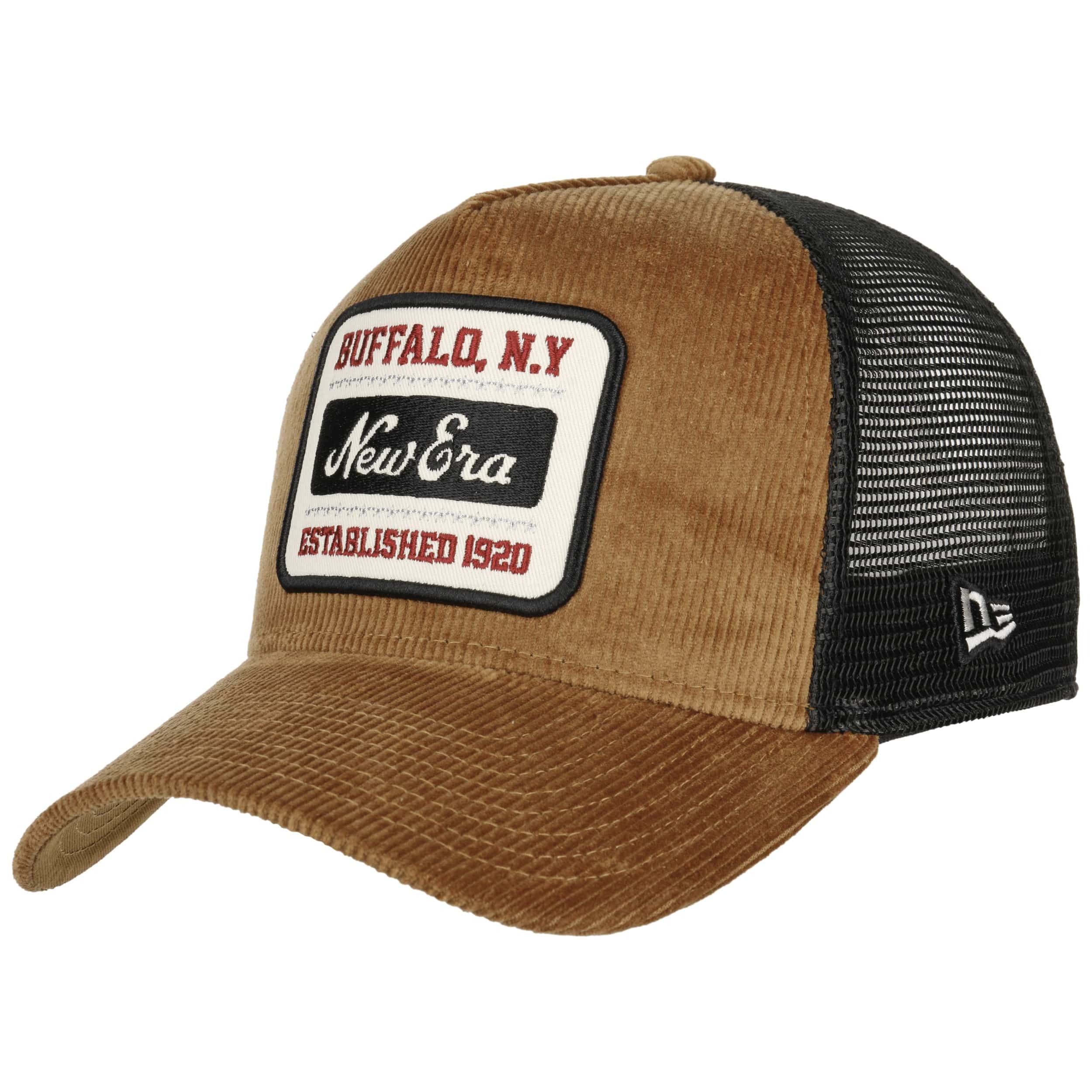 9Forty Buffalo Cord Trucker Cap by New Era 34.95