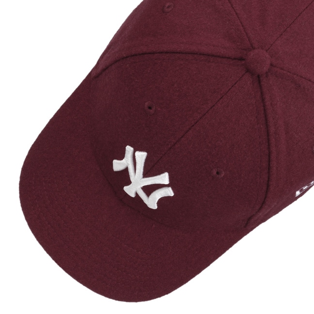 Casquette Homme Melton Wool Ess 9Forty Neyyan Carw ROUGE NEW ERA